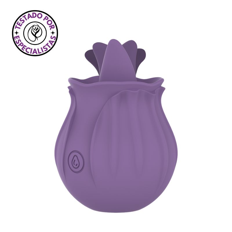 VIOLET CLITORIS STIMULATOR 10 VIBRATIONS LILS