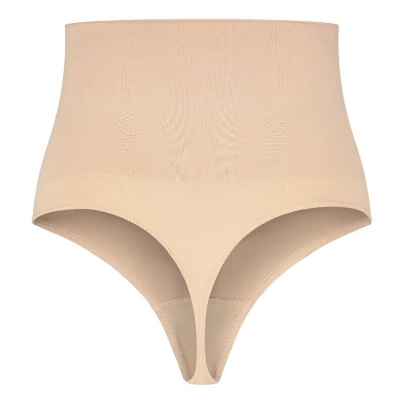 BYE-BRA - CINTURÓN ESTILO TANGA SIN COSTURAS NEGRO TALLA L