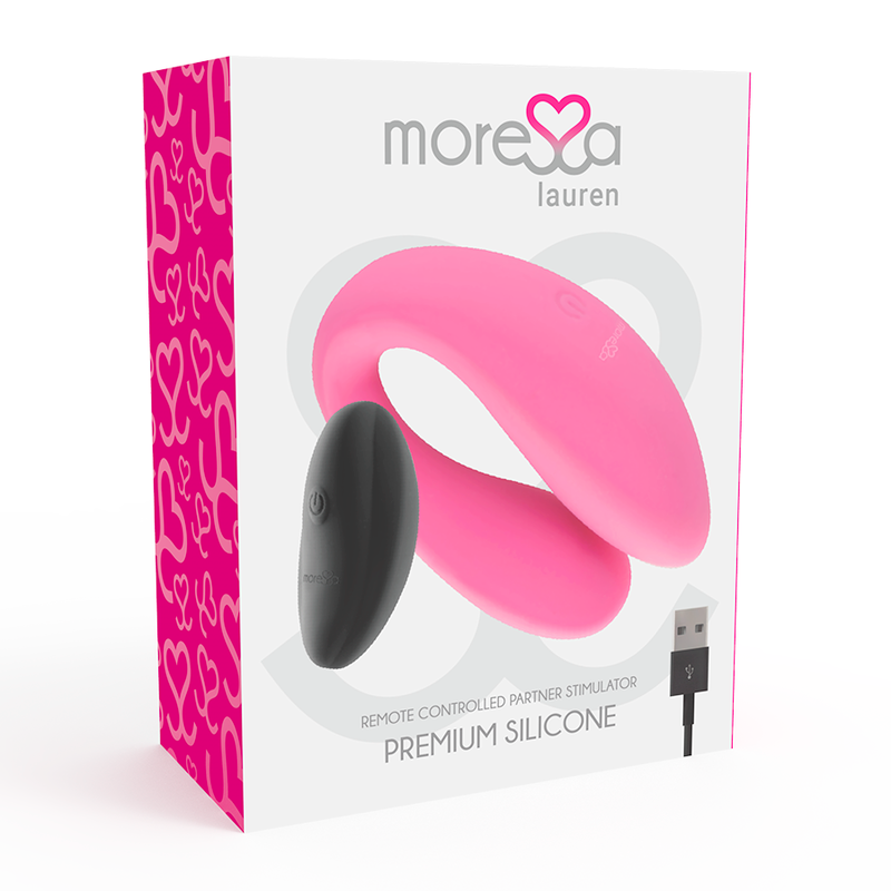 MORESSA - ESTIMULADOR CONTROL REMOTO LAUREN PARA PAREJAS