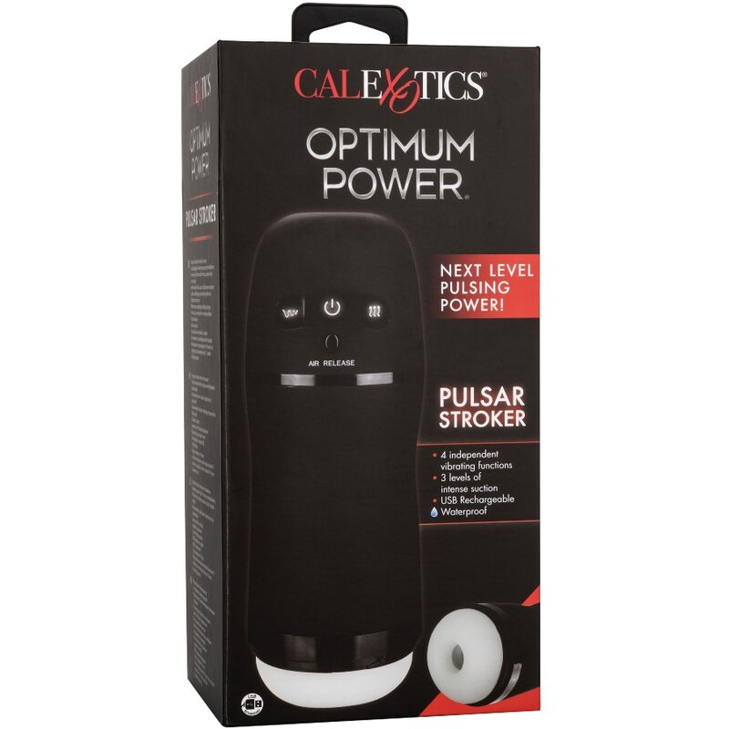 CALEXOTICS - OPTIMUM POWER STROKER VIBRATION AND JUICE FUNCTIONS