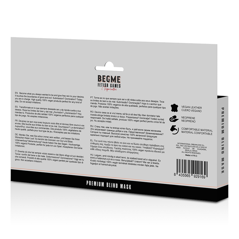 BEGME - PREMIUM RED EDITION BLIND MASCARA WITH NEOPRENE LINING