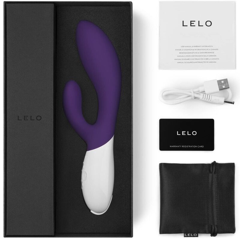 LELO - VIBRADOR INA WAVE 2 LUJO MOVIMIENTO ESPECIAL LILA