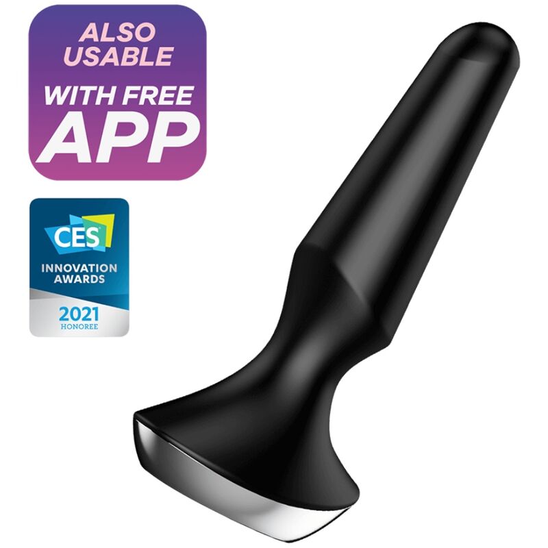 SATISFYER - ILICIOUS PLUG VIBRATOR 2 BLACK PLUG