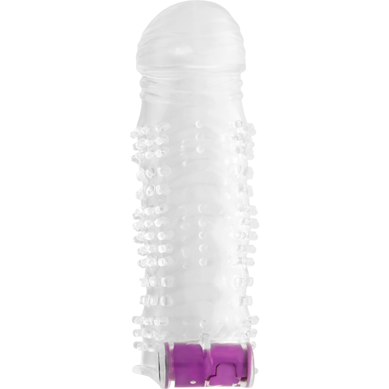 OHMAMA - FUNDA PARA PENE TEXTURIZADA CON BALA VIBRADORA