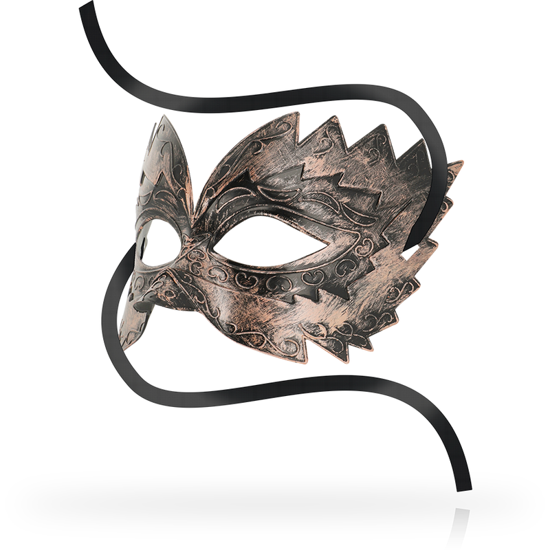 OHMAMA - MÁSCARAS ANTIGUAS DE COBRE DE ESTILO VENECIANO