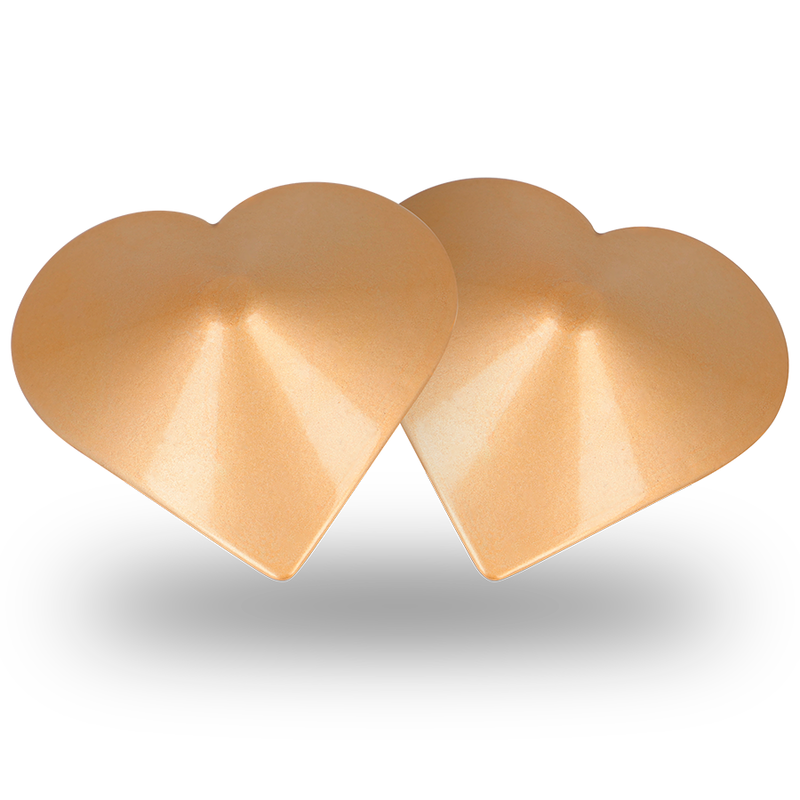 COQUETTE CHIC DESIRE - COBERTURA PARA LOS PIES CON CORAZONES DORADOS