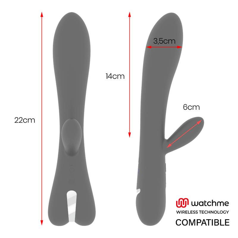 BRILLY GLAM - ERIK VIBRATOR WATCHME WIRELESS COMPATIBLE TECHNOLOGY
