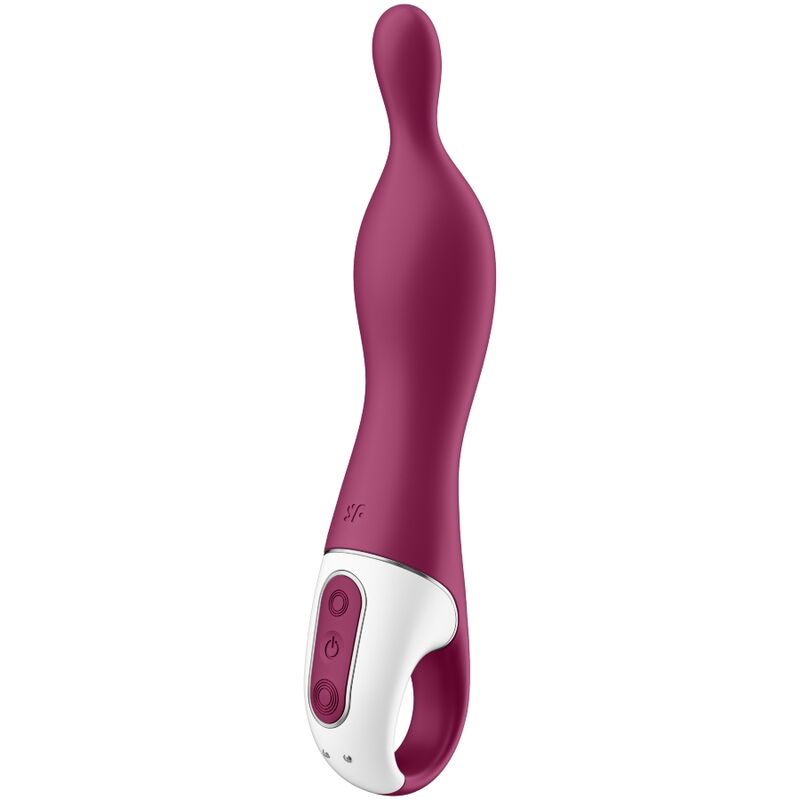 SATISFYER - INCREÍBLE VIBRADOR ASPOT BERRY DE 1 ACEITE