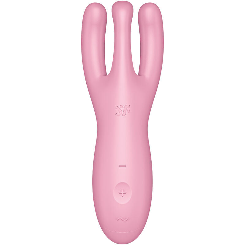 SATISFYER - APLICACIÓN VIBRADORA THREESOME 4 PINK