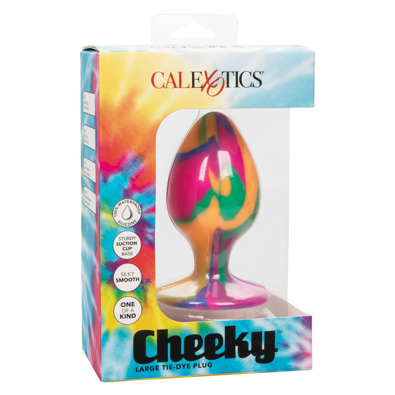 CALEXOTICS - TAPÓN ANAL GRANDE Y ATREVIDO CON TEÑIDO ANUDADO