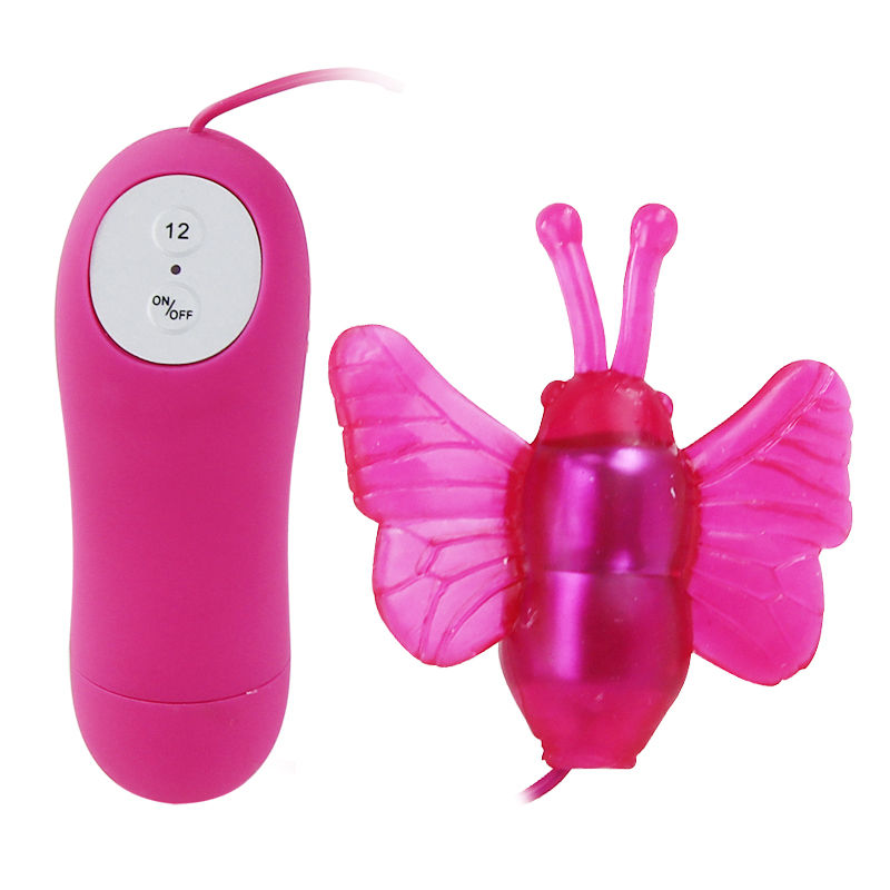 VIBRADOR ESTIMULADOR MARIPOSA PRETTY LOVE SECRET 12V