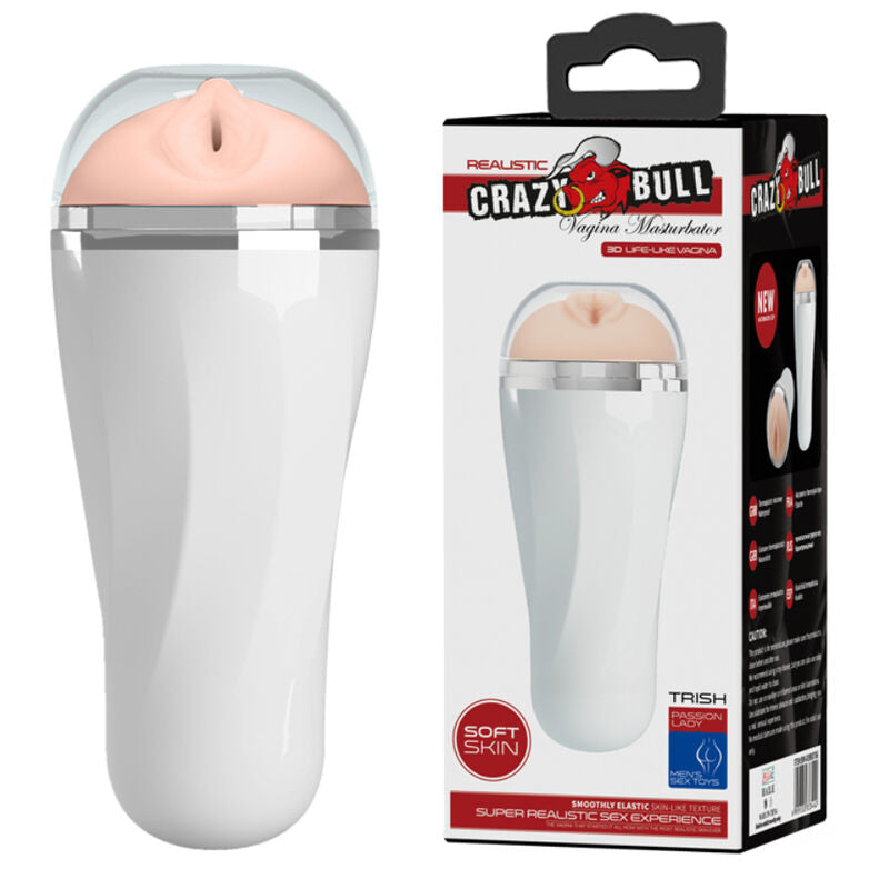 CRAZY BULL - MASTURBADOR DE VAGINA REALISTA EN 3D TRISH