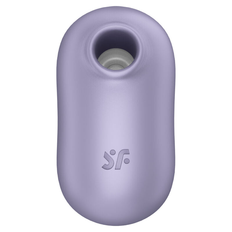 SATISFYER - PRO TO GO 2 VIOLET DOUBLE AIR PULSE STIMULATOR AND VIBRATOR