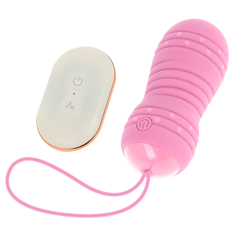 OHMAMA - HUEVO CONTROL REMOTO 7 MODOS DE ROTACIÓN ROSA