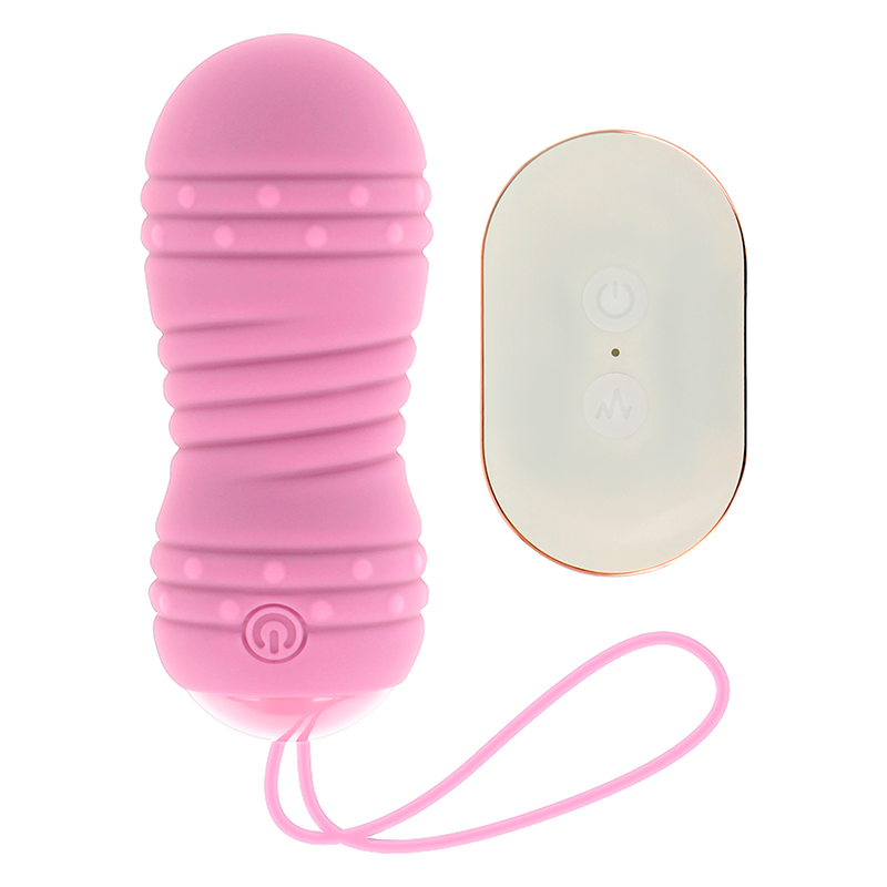 OHMAMA - HUEVO CONTROL REMOTO 7 MODOS DE ROTACIÓN ROSA