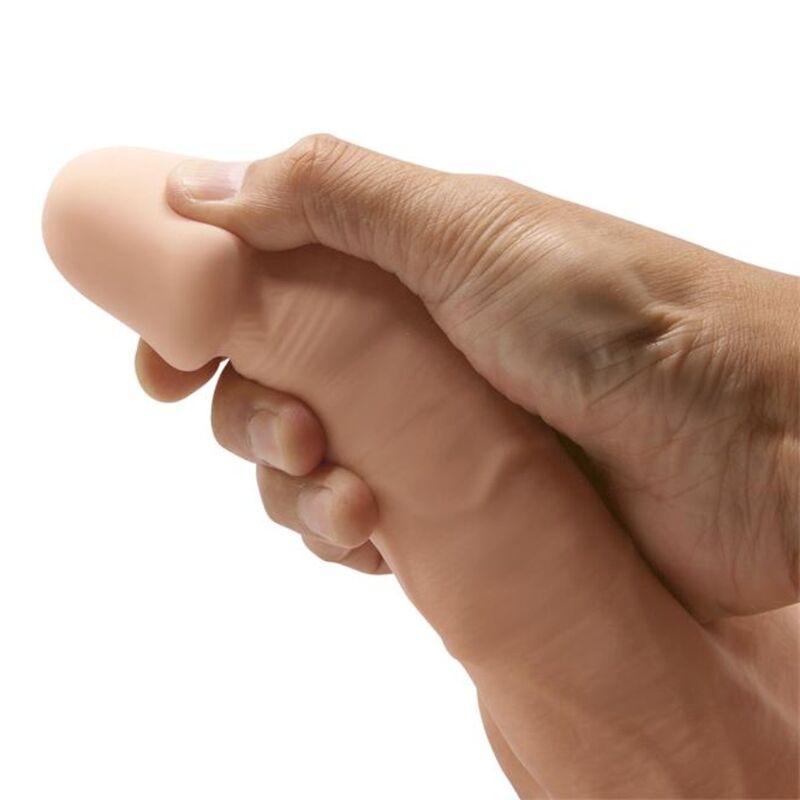 BAILE - BEAUTIFUL MEETING BAHAMUT FLEXIBLE REALISTIC DILDO 21.8 CM NATURAL