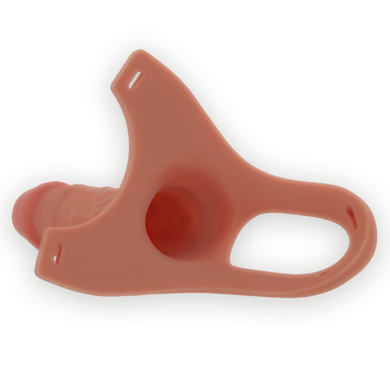 INTENSE - ARNÉS HUECO CON DILDO DE SILICONA 16 X 3,5 CM