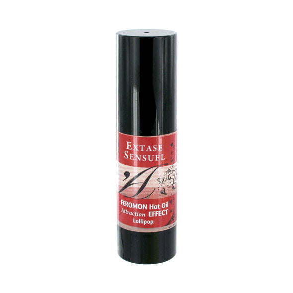 SENSUAL EXTASE - WARMING EFFECT MASSAGE OIL WITH LOLLIPOP PHEROMONES 30 ML