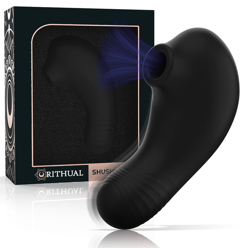 RITUAL - ESTIMULADOR DE CLÍTORIS DE BOLSILLO SHUSHU PRO 2 POTENTES MOTORES JET