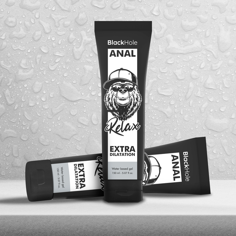 BLACK HOLE - GEL DILATADOR ANAL A BASE DE AGUA 150 ML