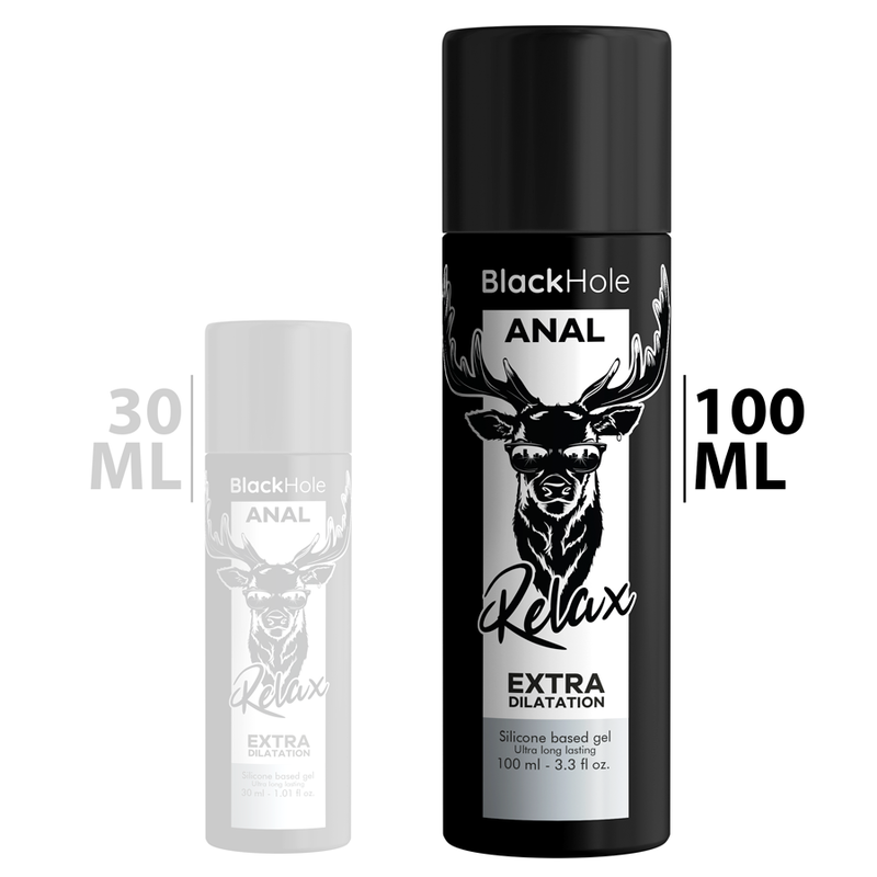 BLACK HOLE - SILICONE BASED GEL ANAL DILATION 100 ML