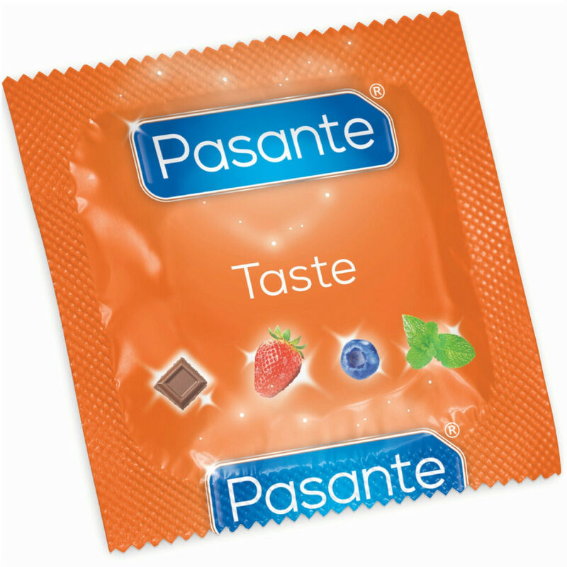 PASANTE - TENTAO PRESERVATIVOS SABOR CHOCOLATE BOLSA 144 UNIDADES