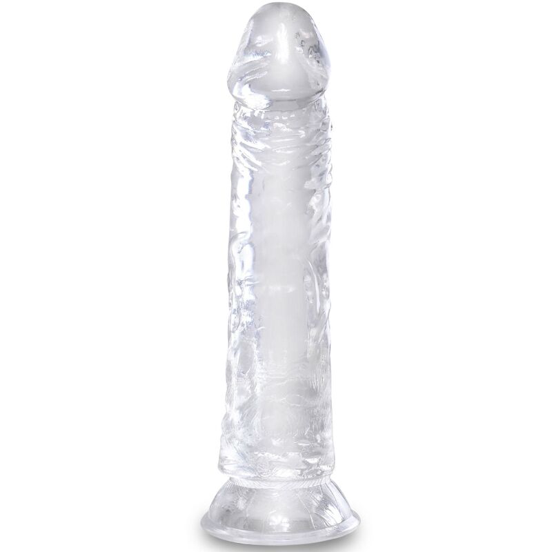 KING COCK - REALISTIC CLEAR PENIS 19.7 CM TRANSPARENT