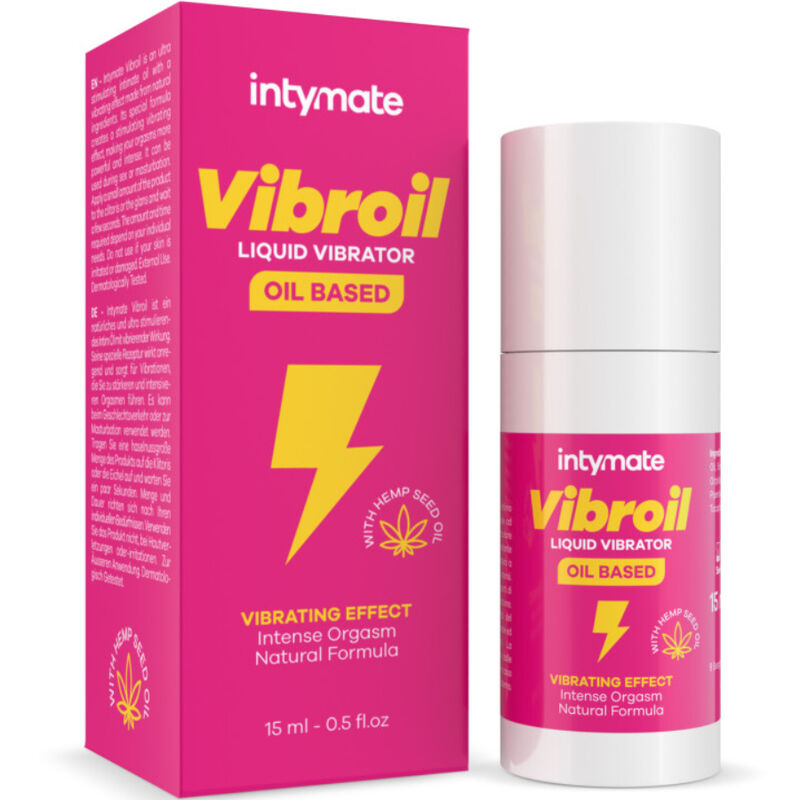 INTIMATELINE INTYMATE - VIBROIL INTIMATE OIL FOR ITS VIBRANT EFFECT 15 ML