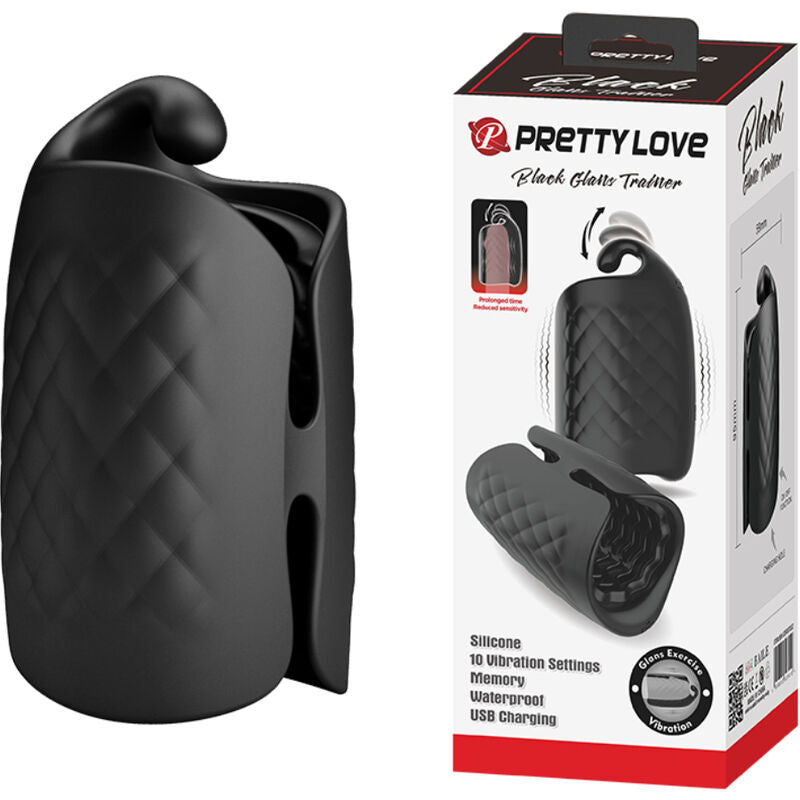 PRETTY LOVE - MANUAL MASTURBATOR FOR RECHARGEABLE VIBRATOR GLAND