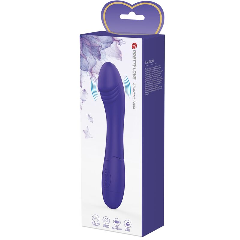 PRETTY LOVE - VIBRADOR JUVENTUD ELEMENTAL VIOLETA
