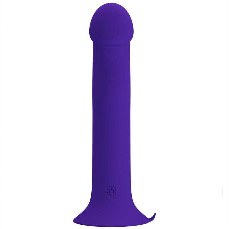PRETTY LOVE - MURRAY YOUTH VIBRATING DILDO IN VIOLET RECHARGEABLE