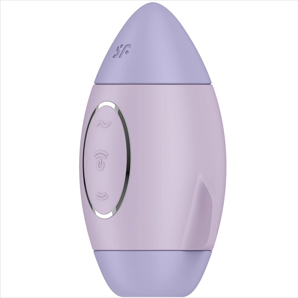 SATISFYER - SMALL PURPLE MISSION CONTROL DUAL THRUST VIBRATOR