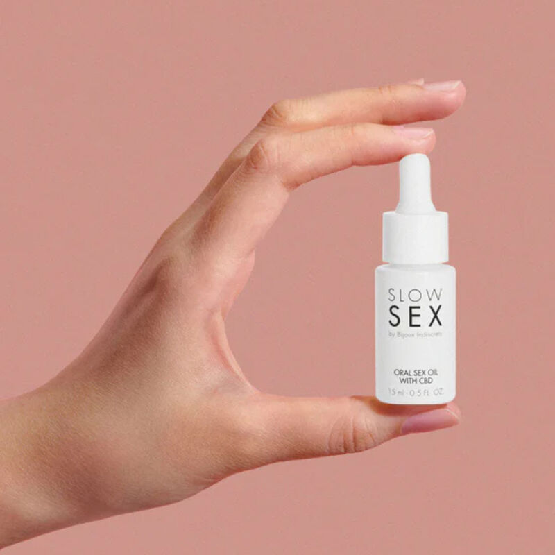 BIJOUX - ACEITE PARA SEXO ORAL SLOW SEX CON CBD 15 ML