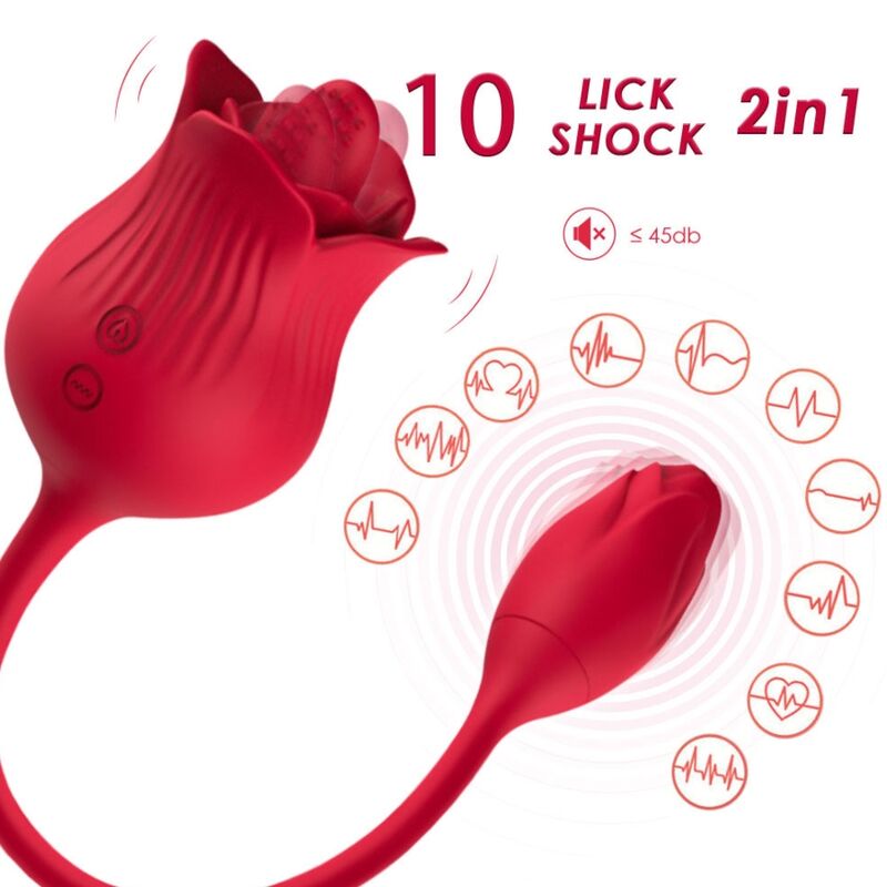 ARMONY - PINK VIBRATOR WITH RED GLUE
