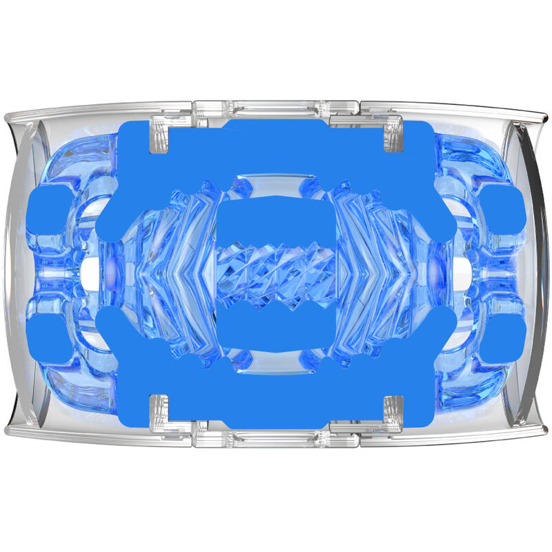 FLESHLIGHT - MASTURBADOR TURBO QUICKSHOT AZUL HIELO