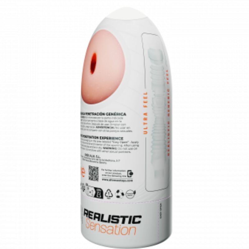 MASTURBADOR MASCULINO GENERICO ALIVE - FLEX TALLA M