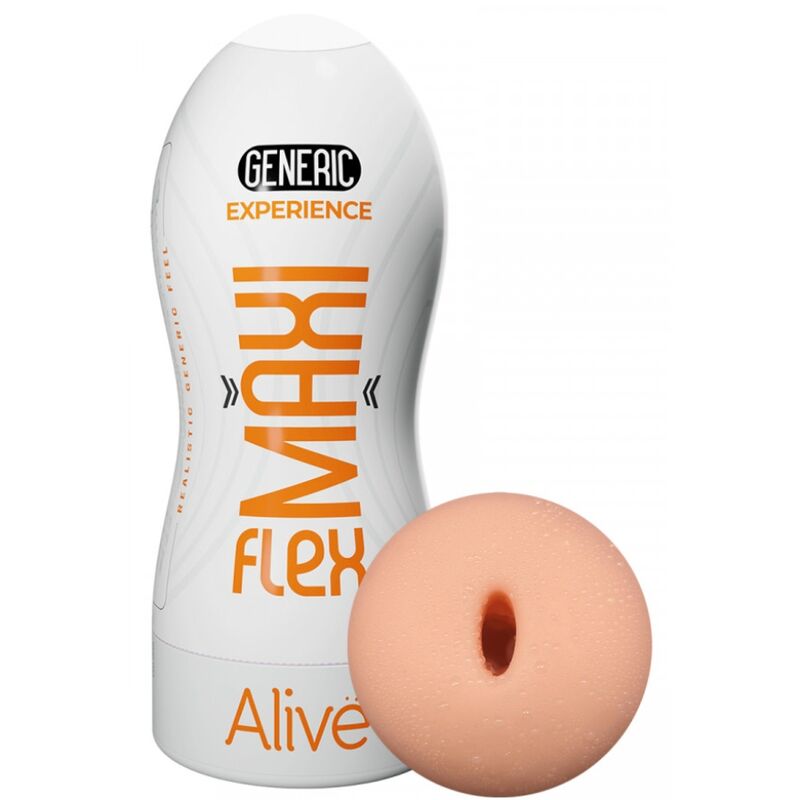 ALIVE - MASTURBADOR MASCULINO GENERICO MAXI FLEX TALLA L