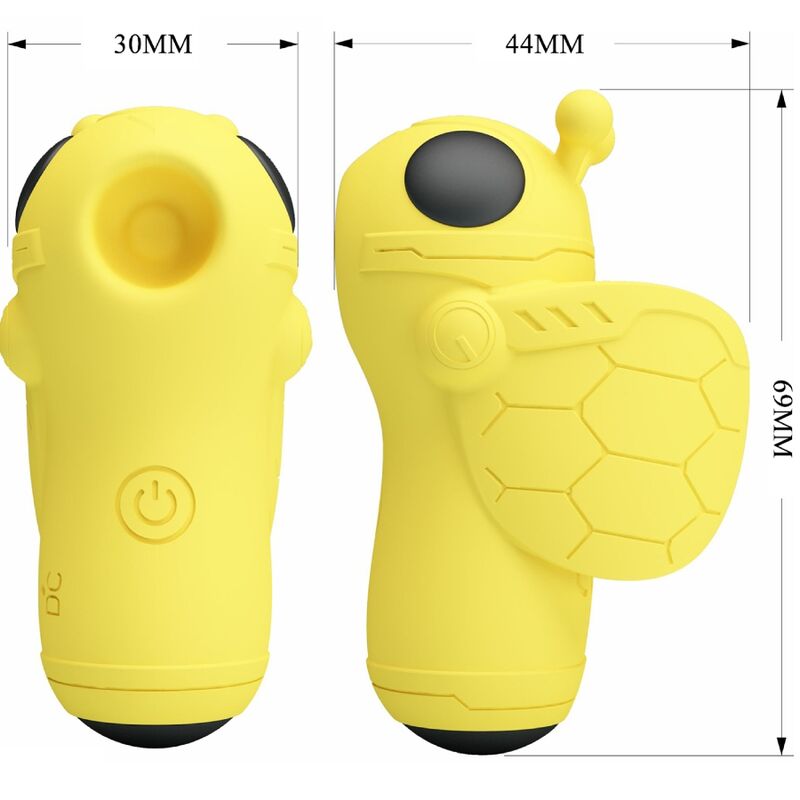 PRETTY LOVE - MAGIC BEE FUN MINI TOYS VIBRATOR & SUCKER