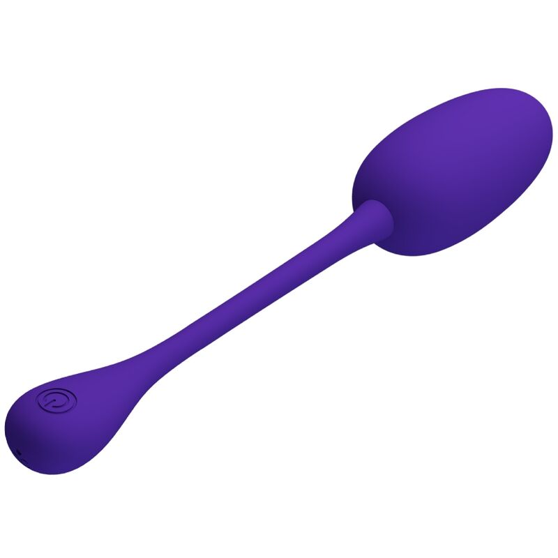 PRETTY LOVE - KNUCKER RECHARGEABLE VIBRATING EGG PURPLE