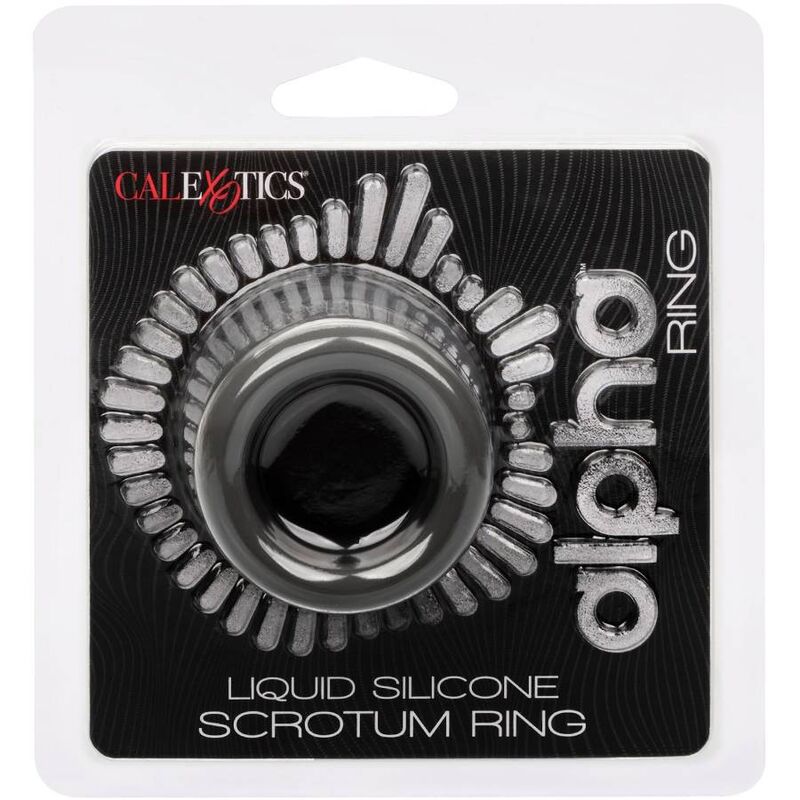 CALEXOTICS - ANILLO ESTIRADOR DE ESCROTO ALPHA BLACK
