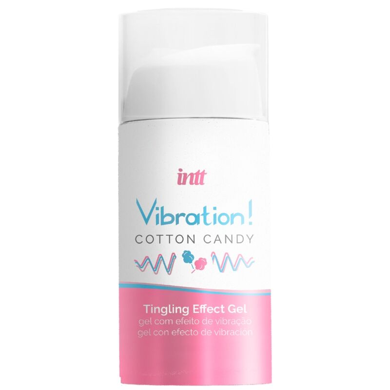 INTT - POWERFUL INTIMATE STIMULANT COTTON CANDY VIBRATOR GEL LIQUID 15 ML