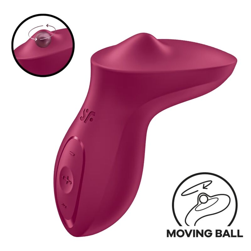 SATISFYER - VIBRADOR EXCITERRR PARA EL CLÍTORIS CON FORMA DE BERRY
