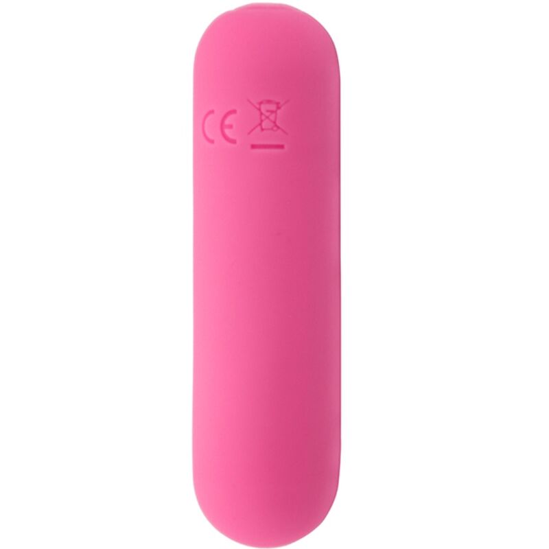 SPLASH HAHA SILICONE BULLET VIBRATOR 10 VIBRATIONS 75 X 19 CM PINK