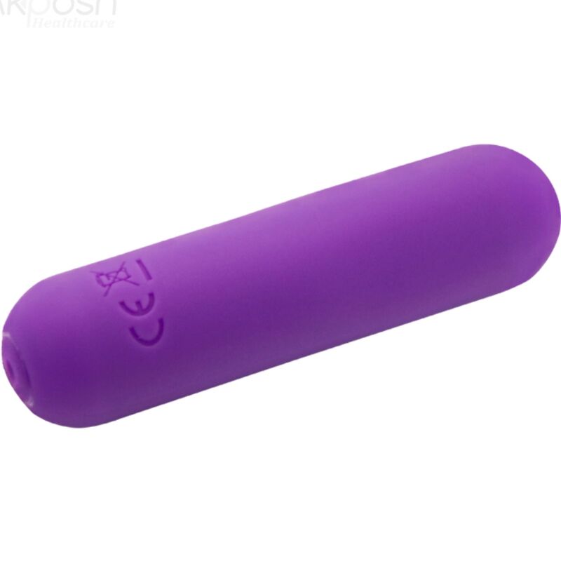 SPLASH HAHA SILICONE BULLET VIBRATOR 10 VIBRATIONS 75 X 19 CM PURPLE
