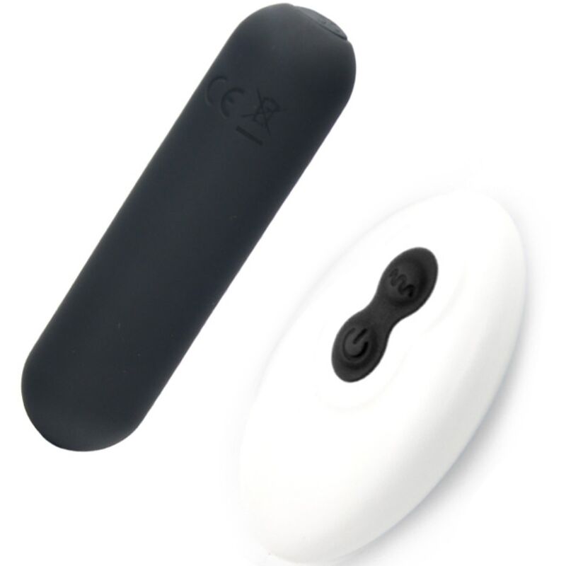 SPLASH JOLINE SILICONE BULLET VIBRATOR REMOTE CONTROL 10 VIBRATIONS 65 X 15 CM BLACK