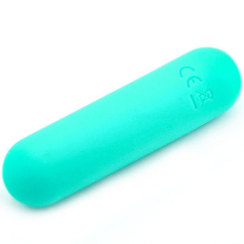 SPLASH HAHA SILICONE BULLET VIBRATOR 10 VIBRATIONS 75 X 19 CM GREEN