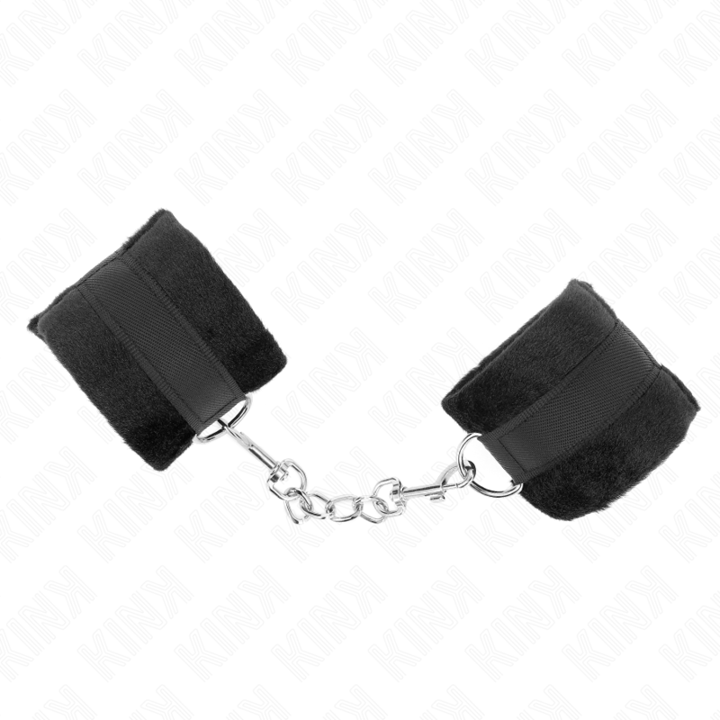 KINK - ESPOSAS DE CUERO PARA PRINCIPIANTES NEGRAS 30 X 7 CM