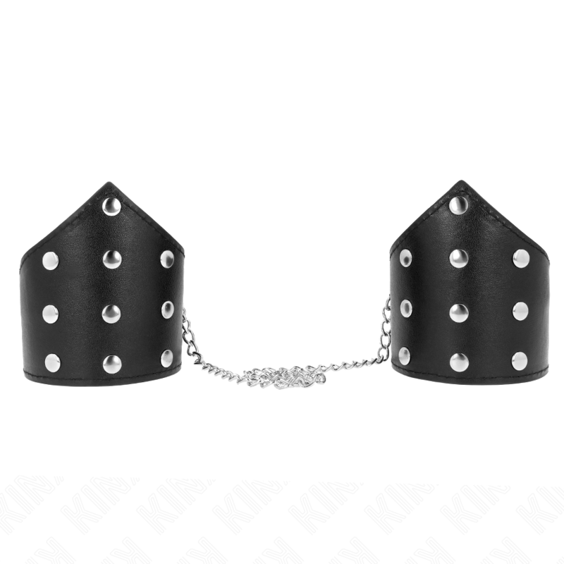 KINK - BLACK DOT STYLE BRACELETS WITH ADJUSTABLE CHAIN ??17-23 CM X 8.5 CM