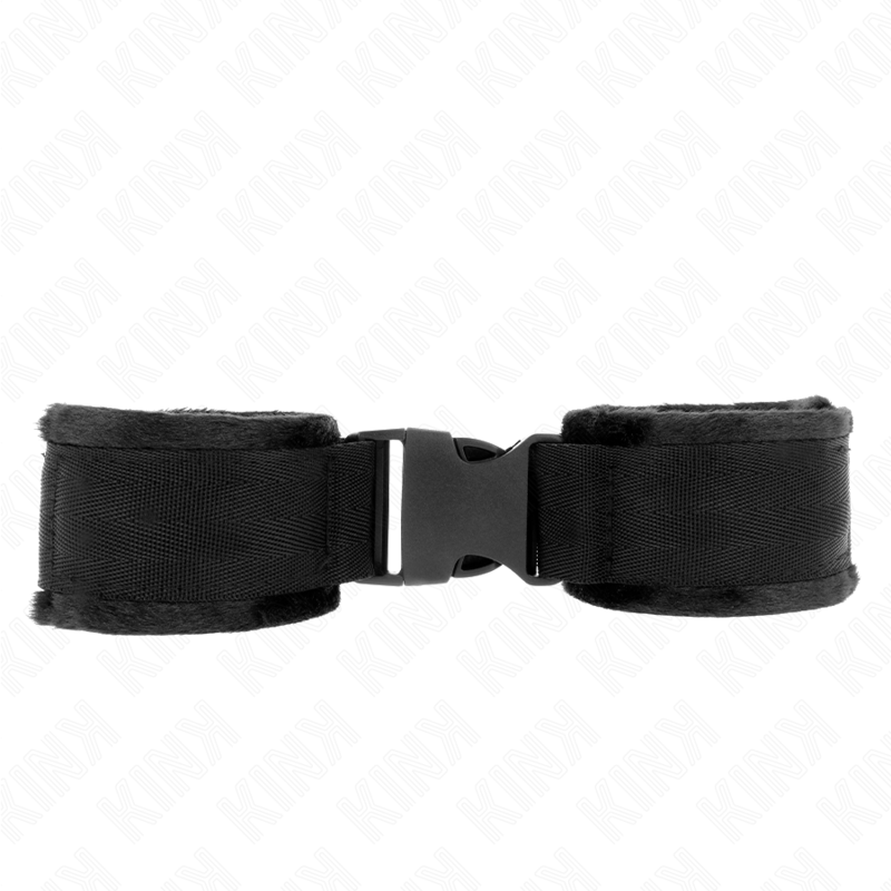 KINK - WRIST RESTRAINTS NYLON BIND HOOK&LOOP RED-BLACK MODEL 1 ADJUSTABLE 25-35 CM X 6 CM
