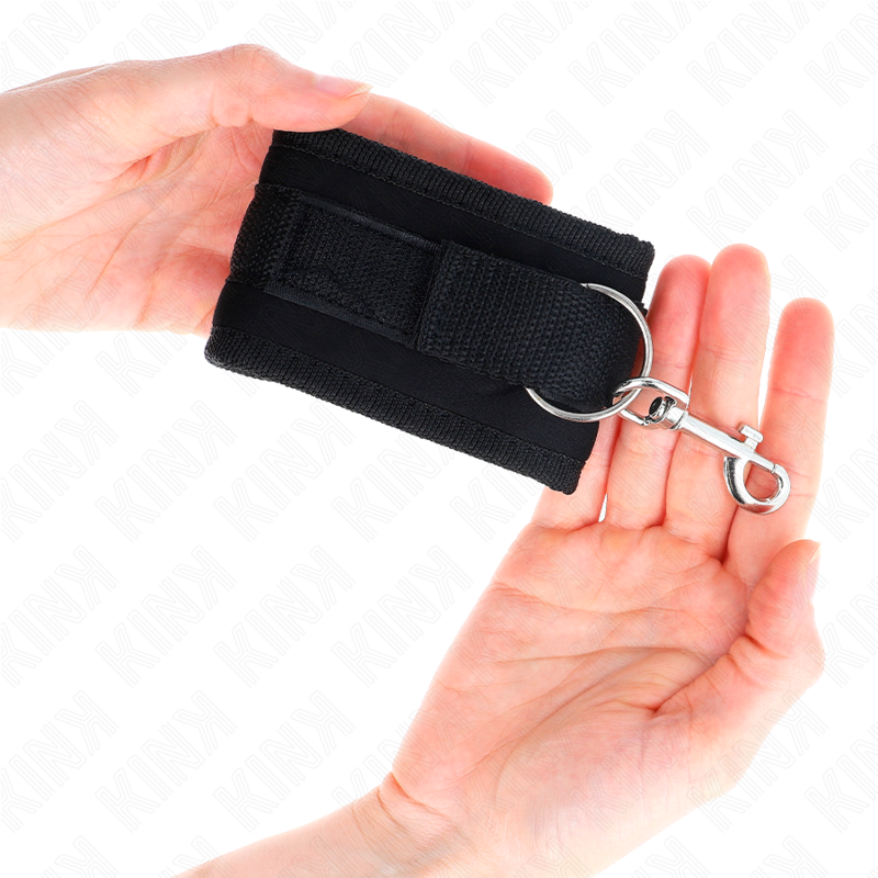 KINK - WRIST NYLON BIND HOOK&LOOP BLACK MODEL 2 ADJUSTABLE 18-35 CM X 6 CM